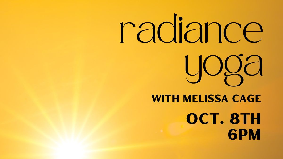 Peace & Paradise- Radiance Yoga w\/ Melissa Cage