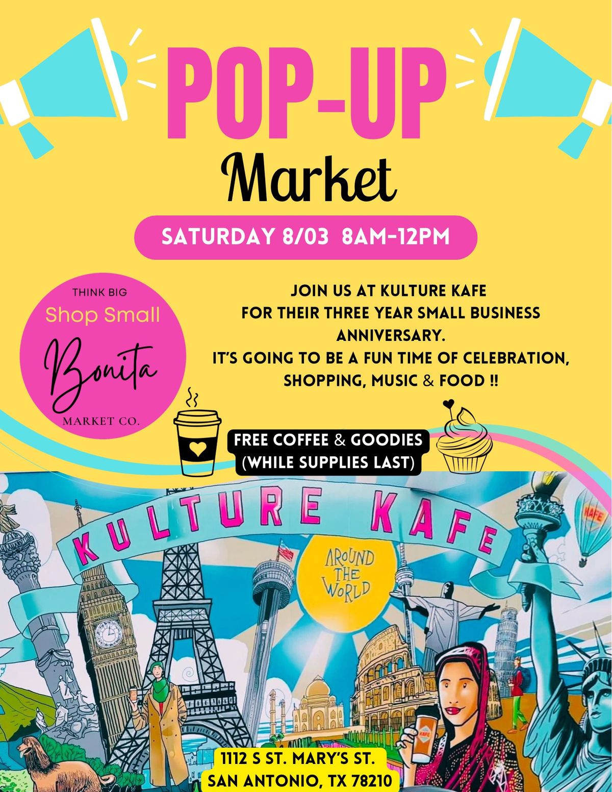 8\/03\/24 - Popup Market at Kulture Kafe