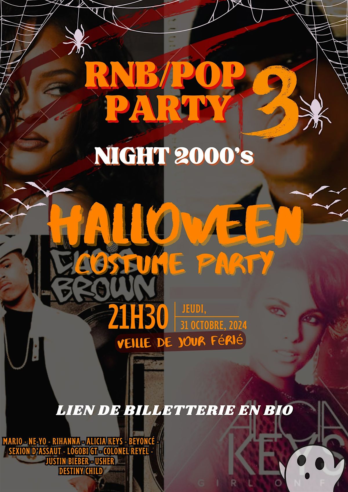 Halloween RnB \/Pop - 2000's Lyon