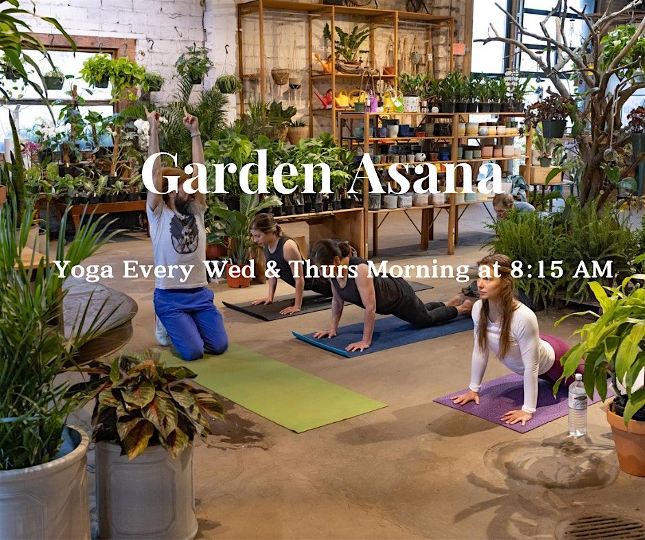 Yoga:  Garden Asana