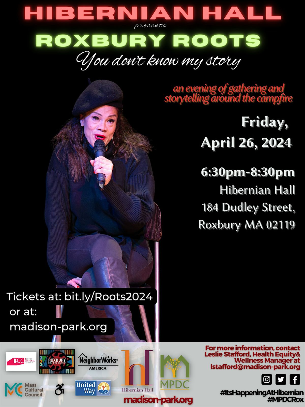 HIBERNIAN HALL presents: "Roxbury Roots"