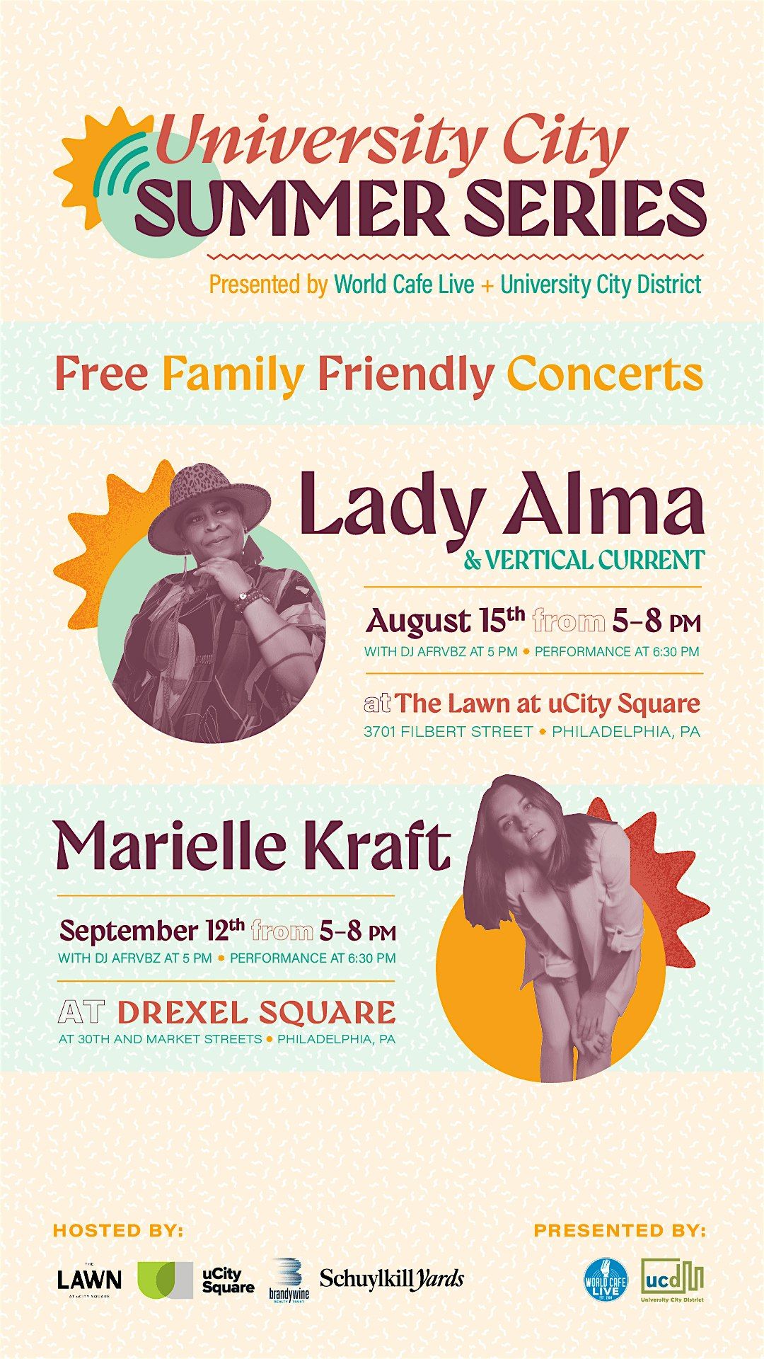 Lady Alma and Vertical Current at the Lawn at uCity Square