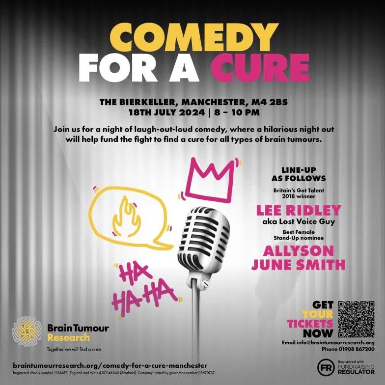 Comedy for a Cure- Manchester