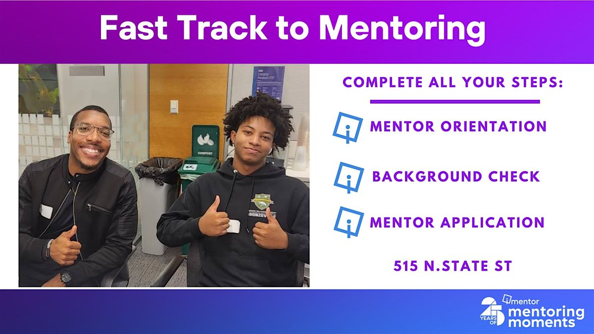 iMentor Chicago's Fast Track to Mentoring: 11.16.2024