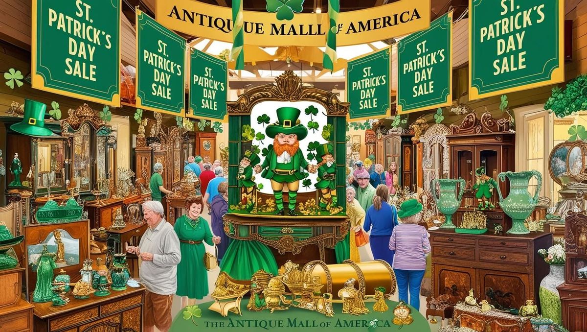 St. Patrick's Day at Antique Mall Of America 