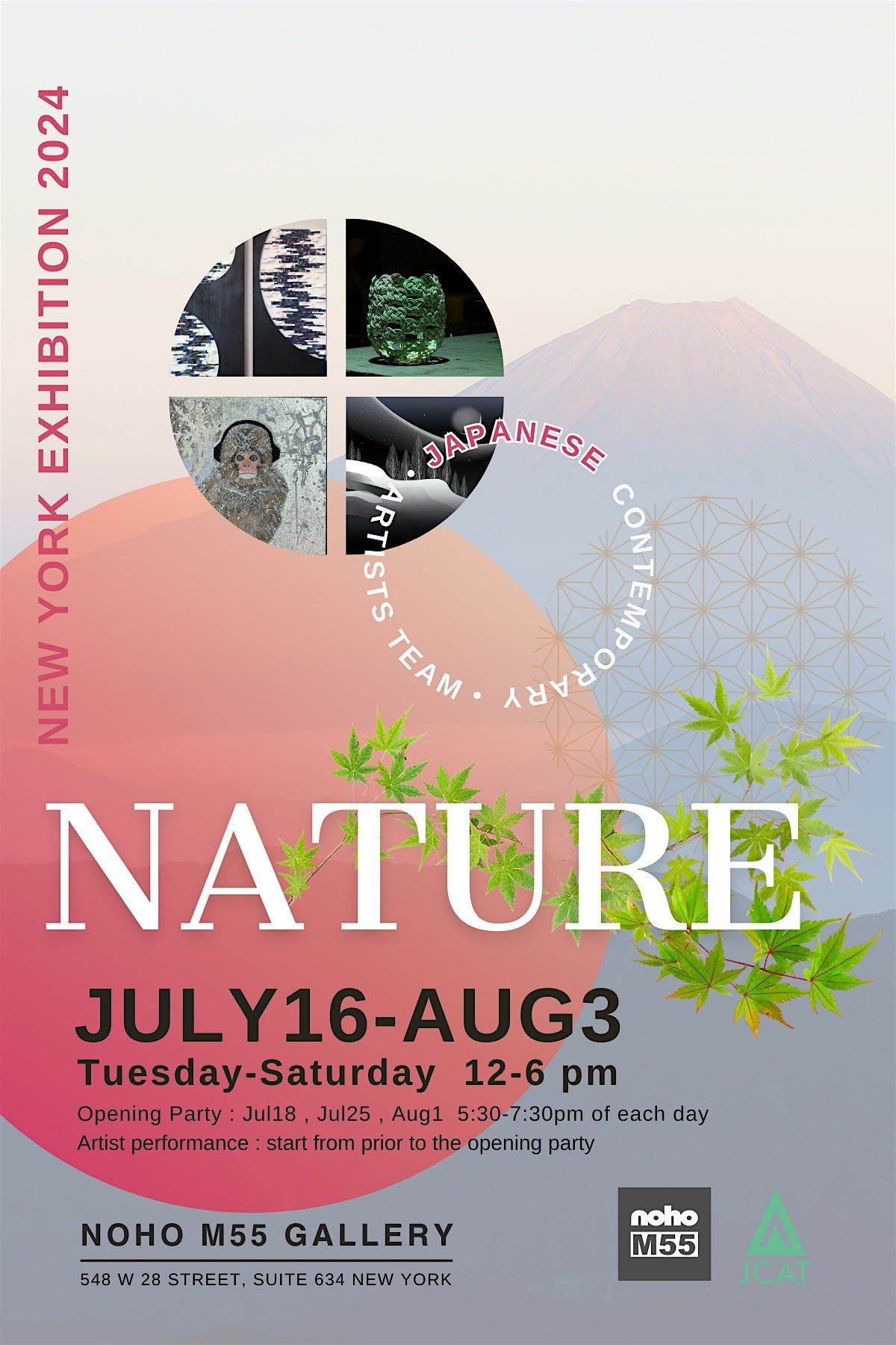 NATURE 2024 -1st NYC Opening Party (Japanese Contemporary Artists Team)