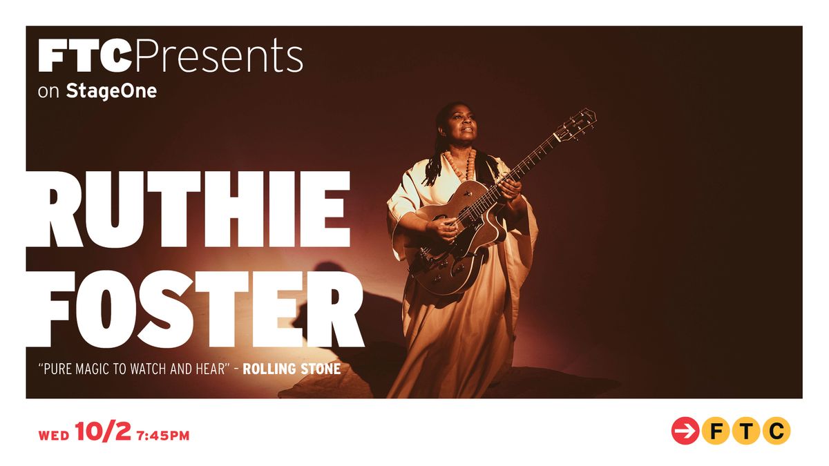 Ruthie Foster \u2022 Fairfield, CT \u2022 StageOne