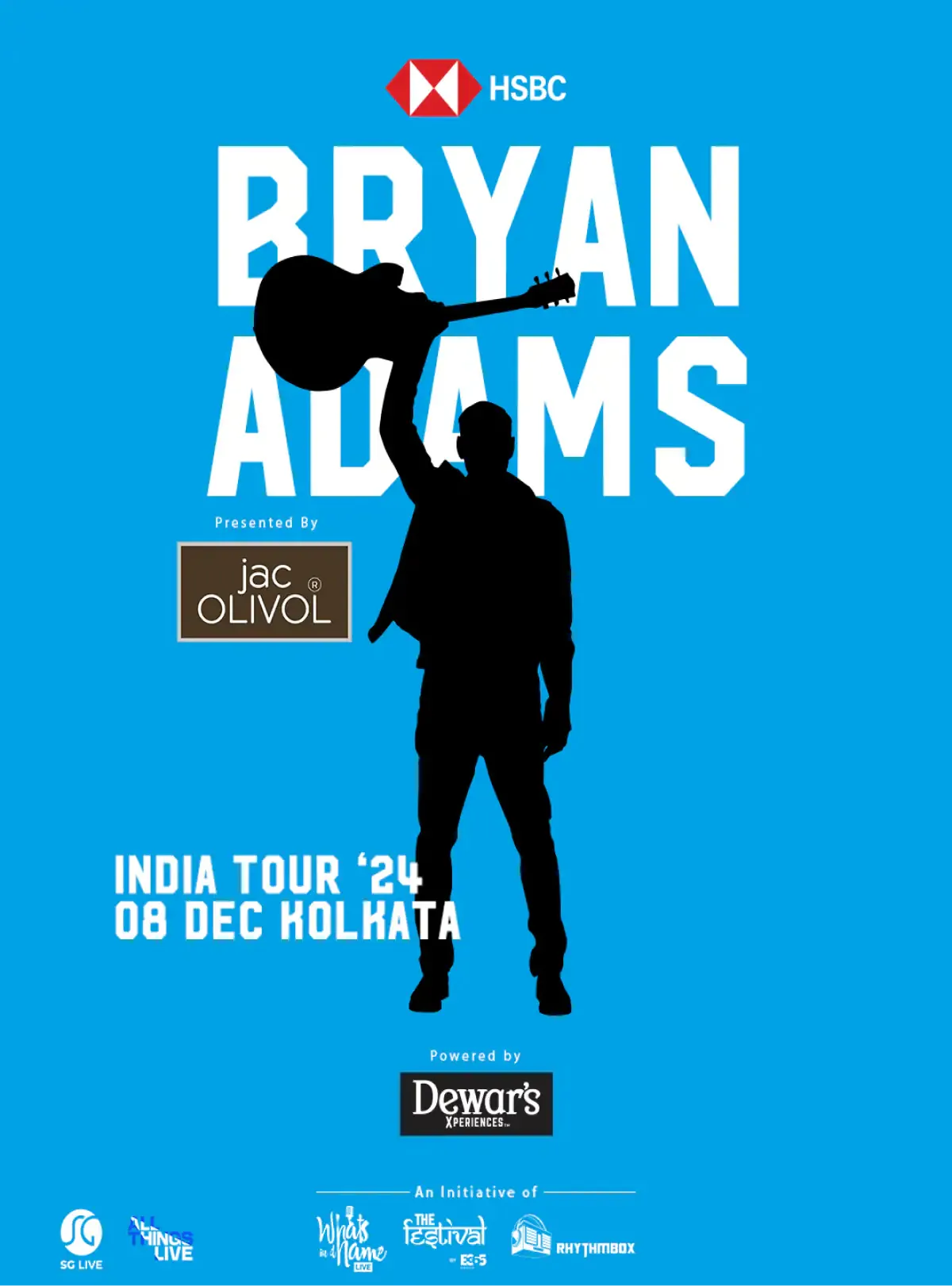 Bryan Adams - So Happy It Hurts Tour 2024 Best seller, Kolkata