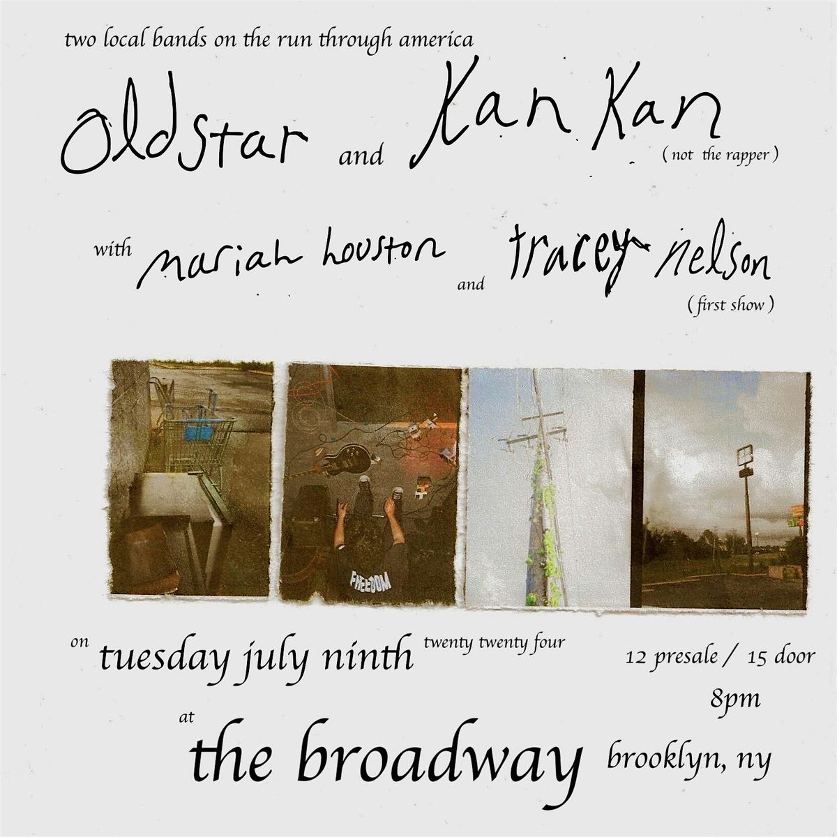 Kan Kan w\/ Oldstar, Mariah Houston + Tracy Nelson