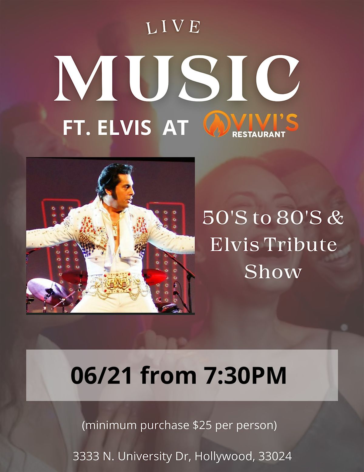 LIVE MUSIC  ft. Elvis Impersonator