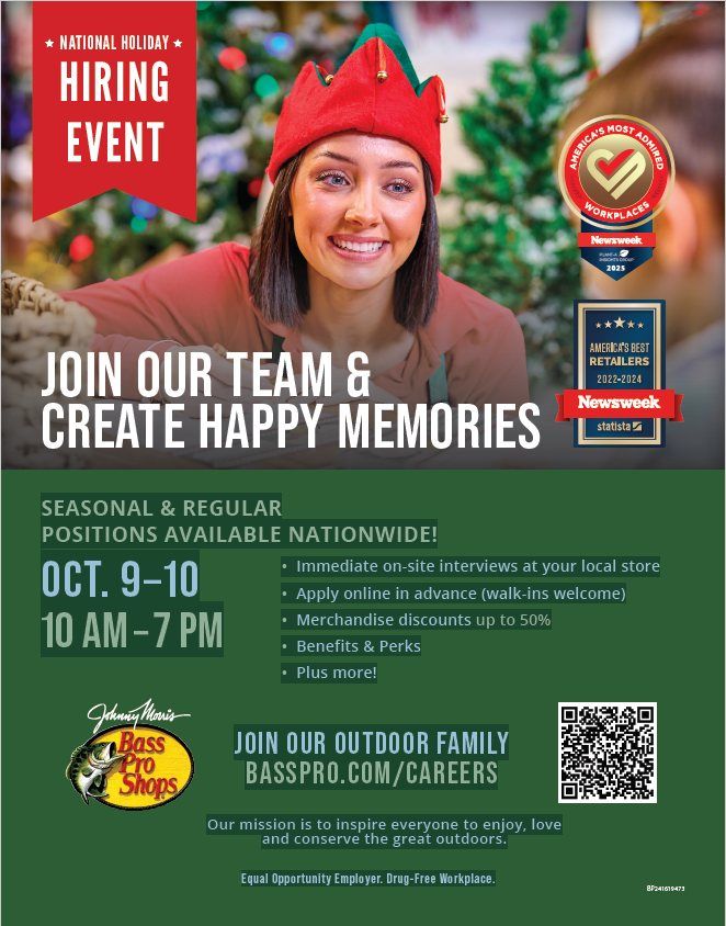 National Holiday Hiring Event