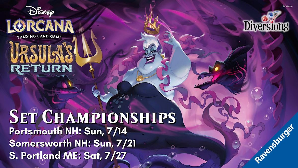 Disney Lorcana: Ursula's Return Set Championship