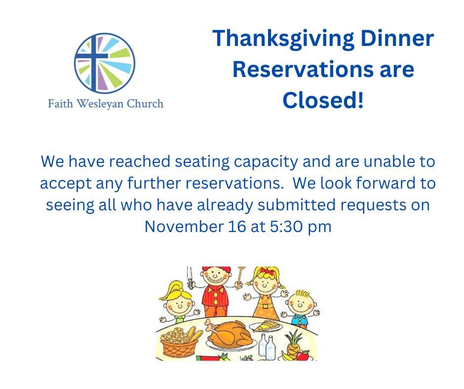 Community Thanksgiving Dinner