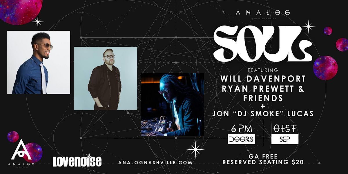 Analog Soul featuring Will Davenport and Ryan Prewett & Friends