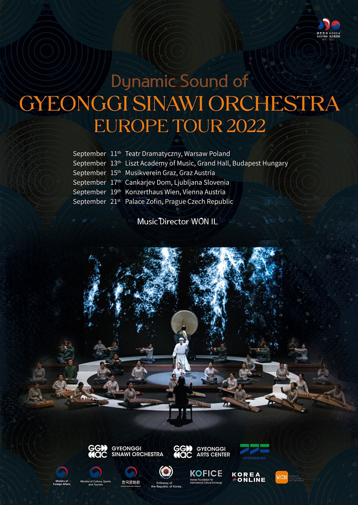 Gyeonggi Sinawi Orchestra, Wiener Konzerthaus, 19 September 2022