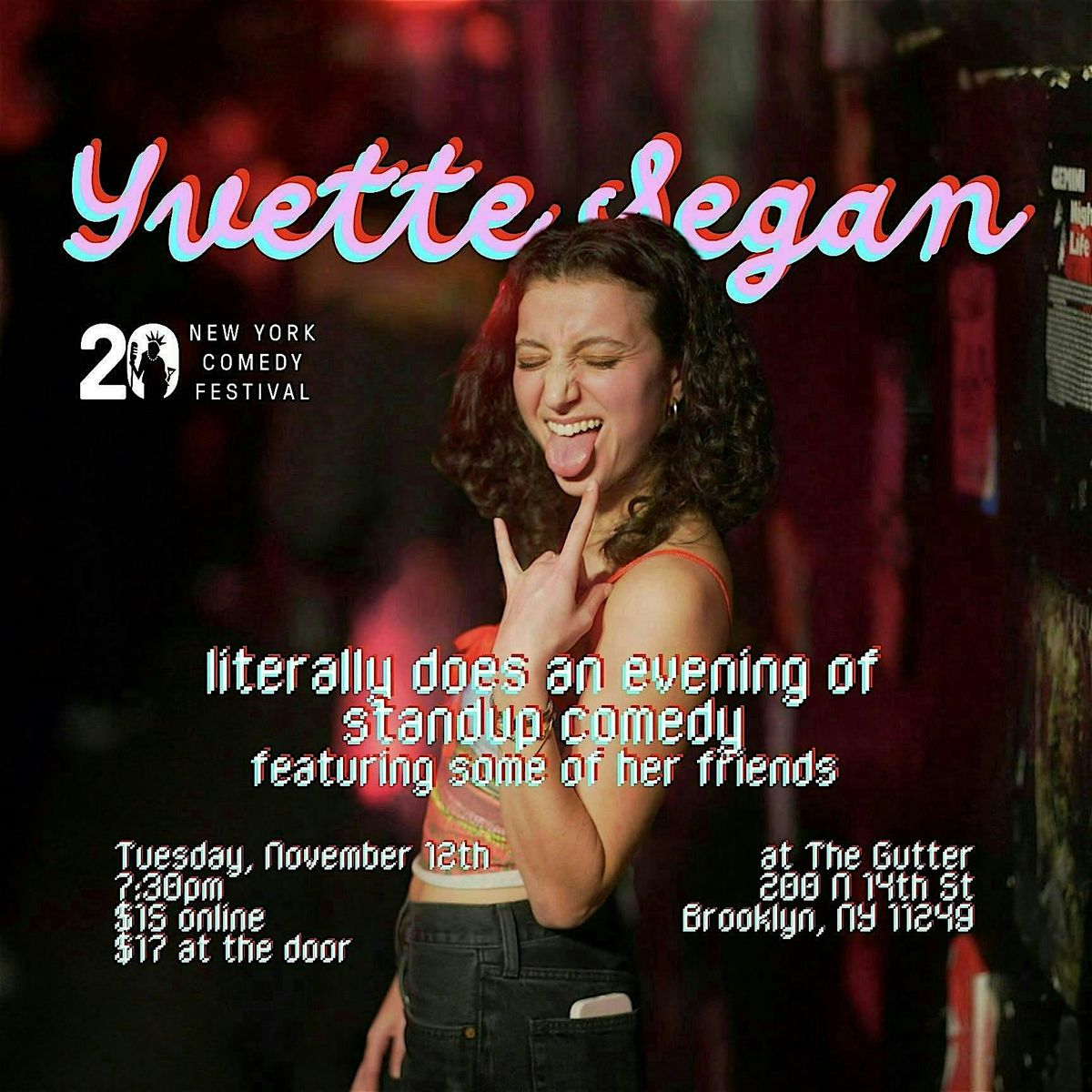 Yvette Segan: An Evening of Standup at The Gutter