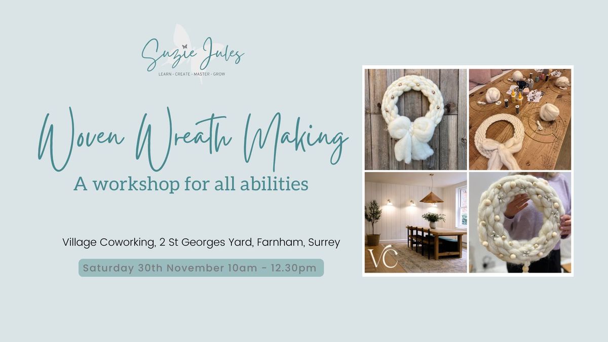 Woven Wreath Making Workshop [Morning session]