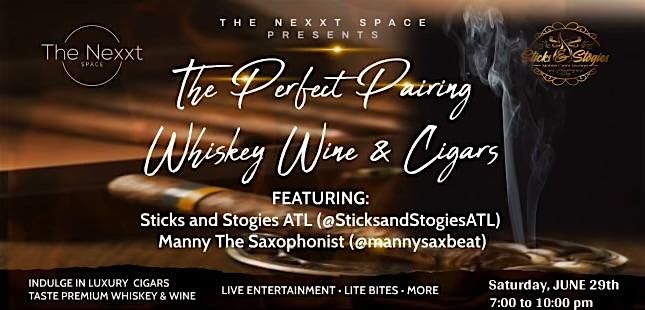 Whiskey, Wine, & Cigar Experience