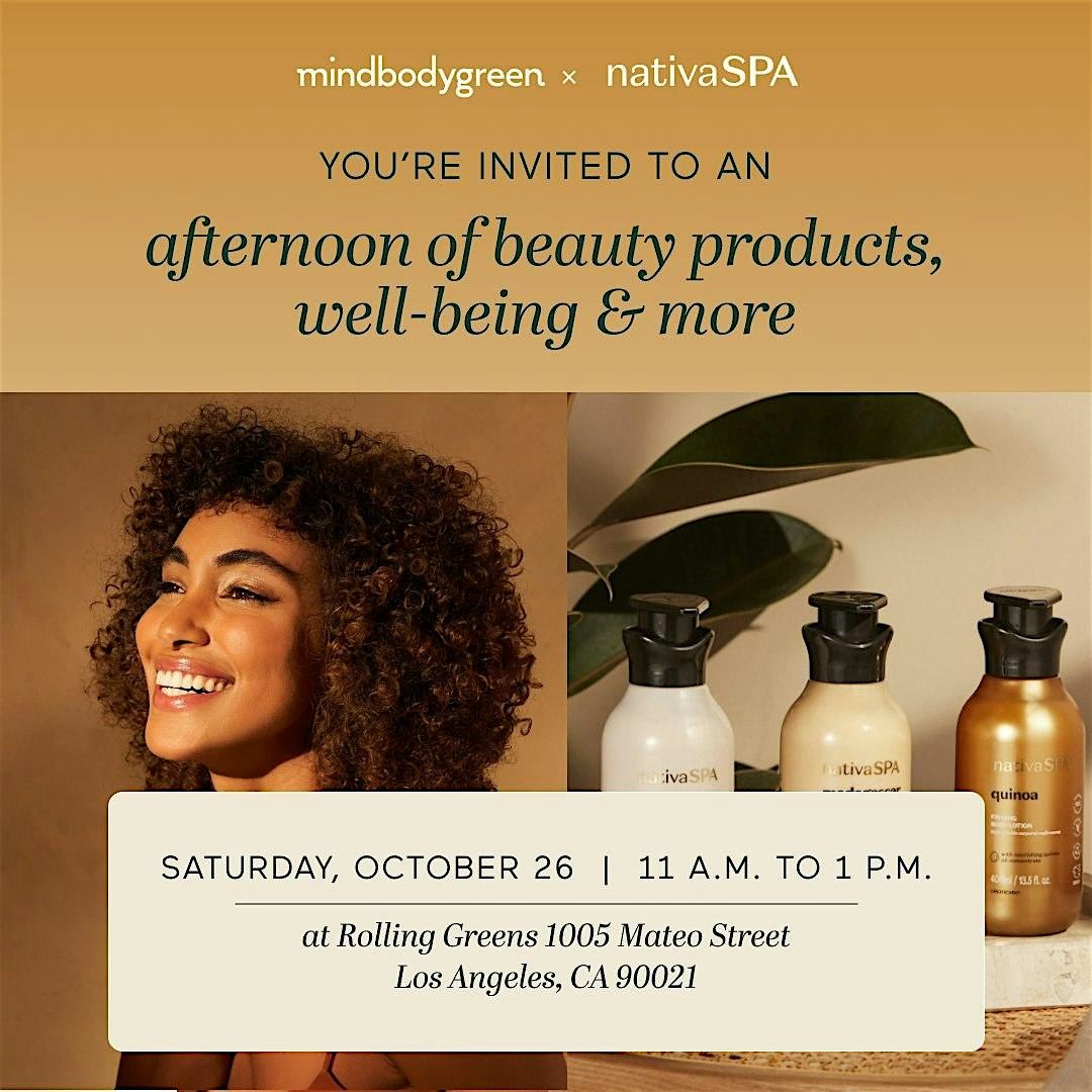 You\u2019re Invited: An Afternoon Of Beauty Products, Well-being & More