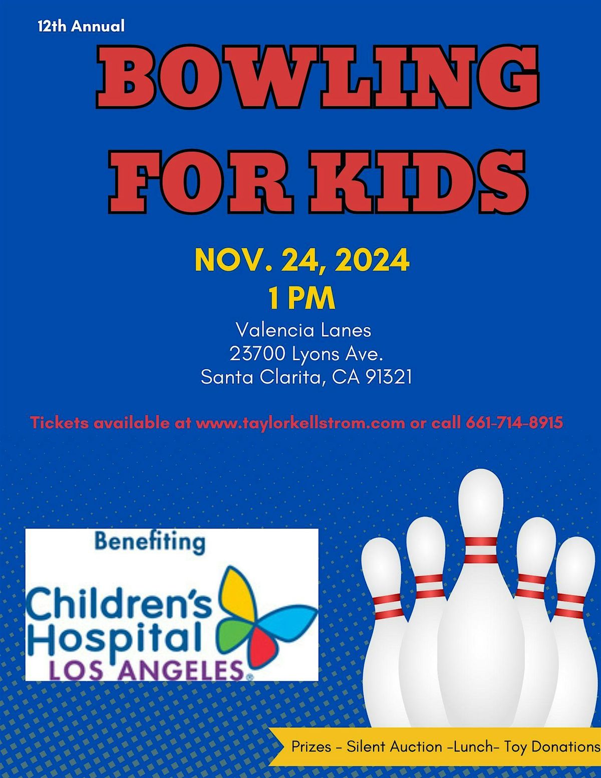 12th Annual "Bowling for Kids"