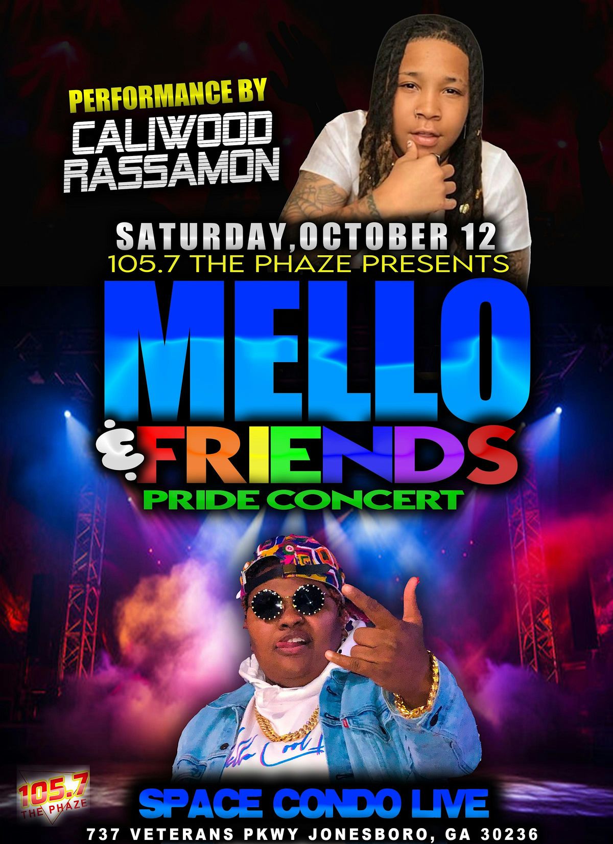 Mello & Friends Pride Concert LIVE Performance By Caliwood Rassamon