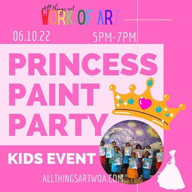 Princess Paint Party (Kids Event 5&UP), 4345 New Town Ave, Williamsburg