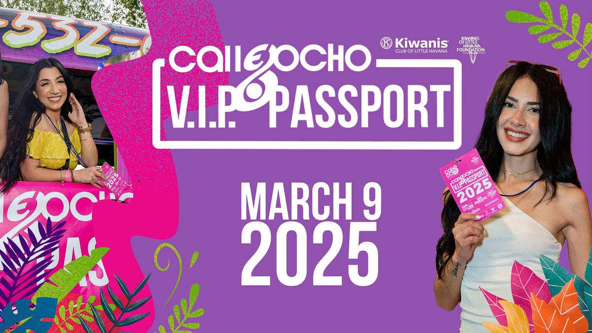 Calle Ocho Music Festival VIP Passport 2025