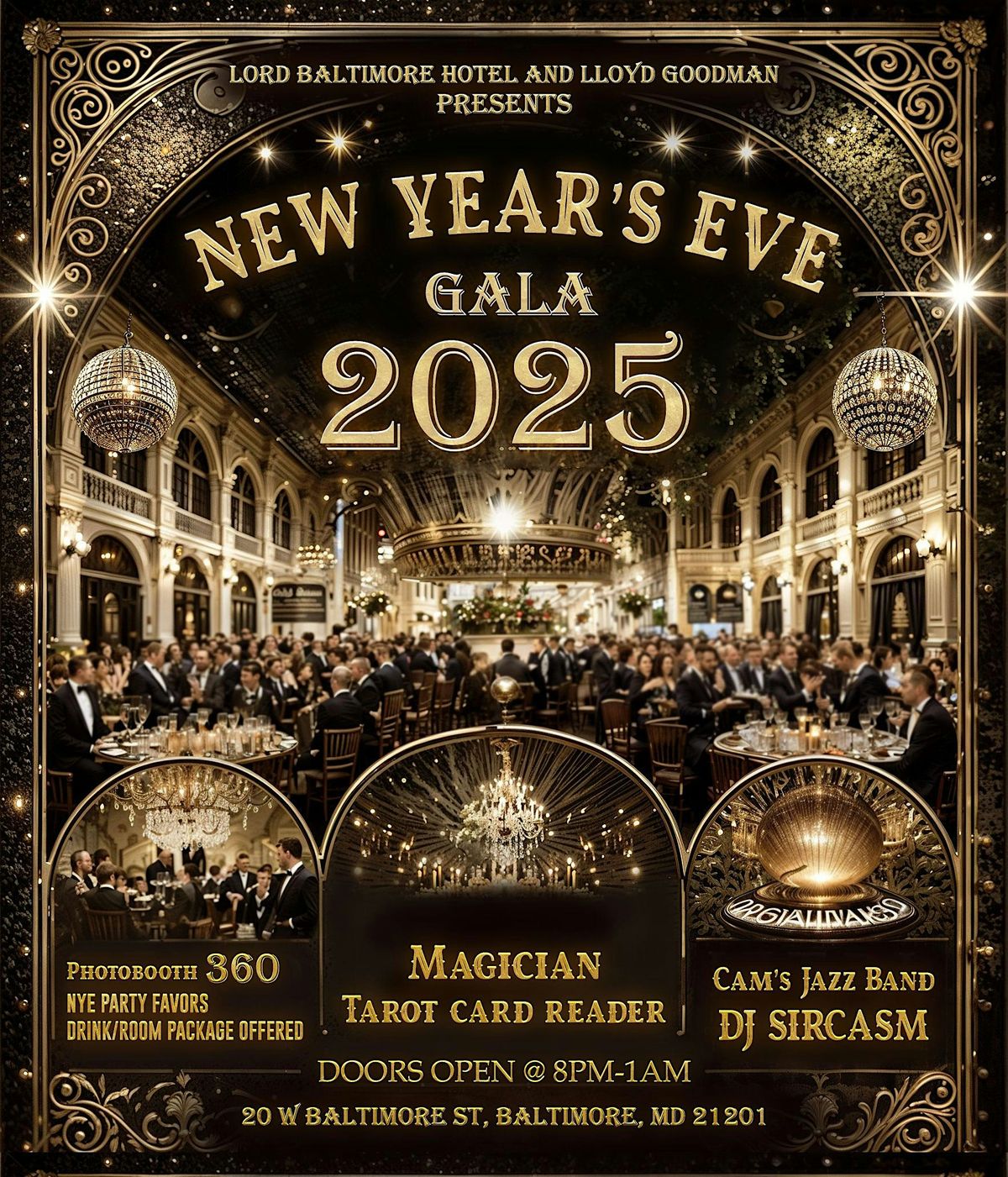 NYE Gala at the Lord Baltimore