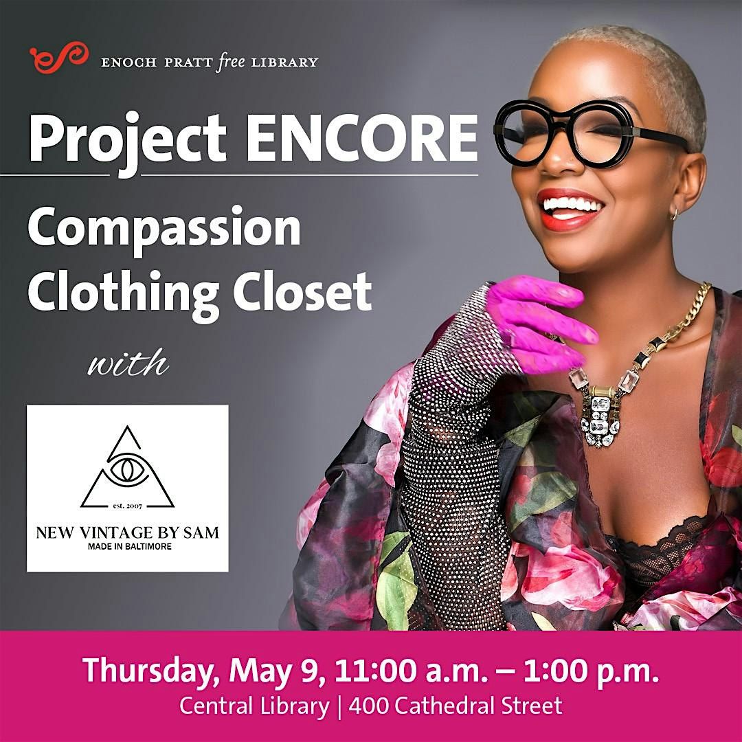 Project ENCORE Compassion Clothing Closet with New Vintage by Sam