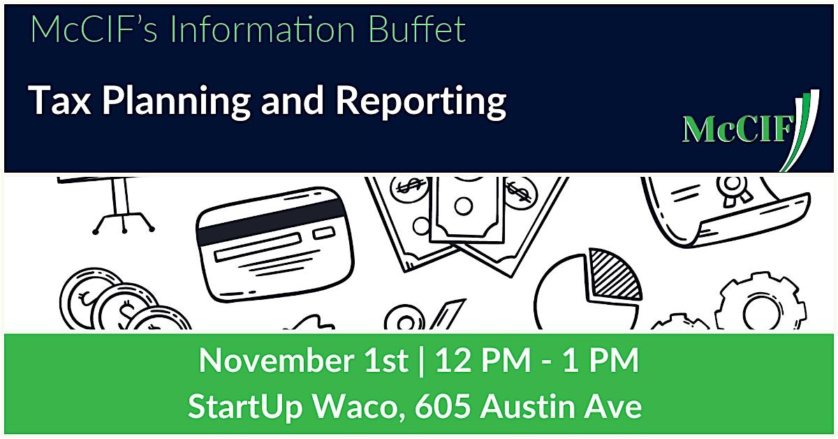 Information Buffet - Tax Planning and Reporting