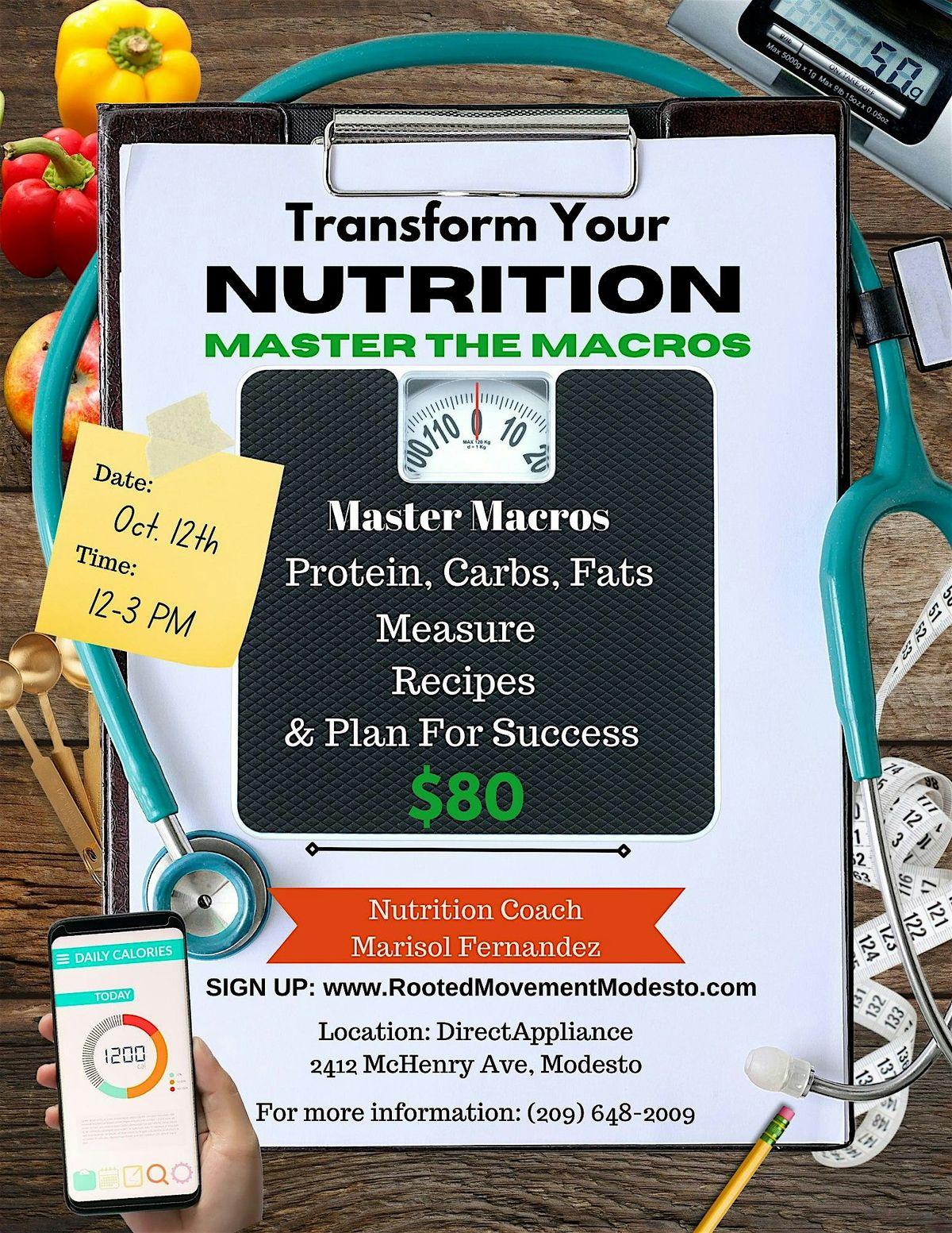 Nutrition Mastering Macros Class with Marisol Fernandez