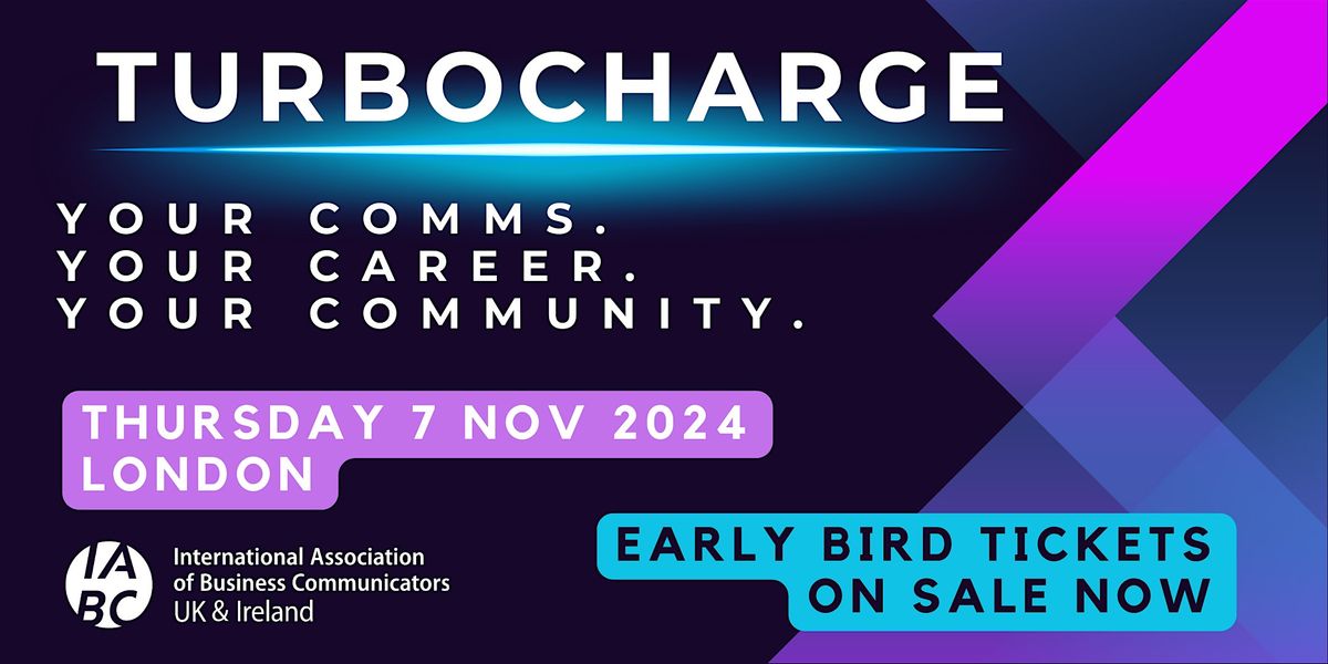 IABC UK&I Turbocharge 2024