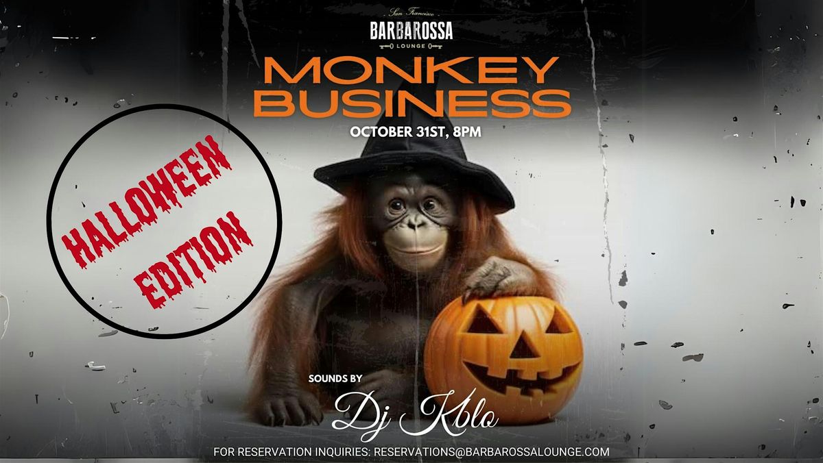 Free Halloween Party at Barbarossa Lounge