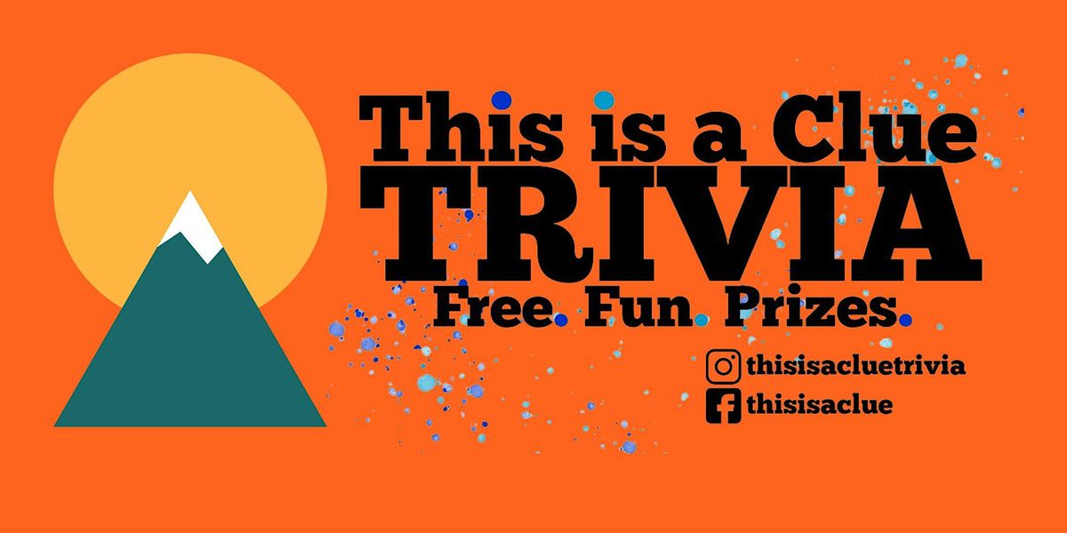 This is a Clue Trivia-  Free Weekly Bar Trivia at Western Sky Bar & Taproom