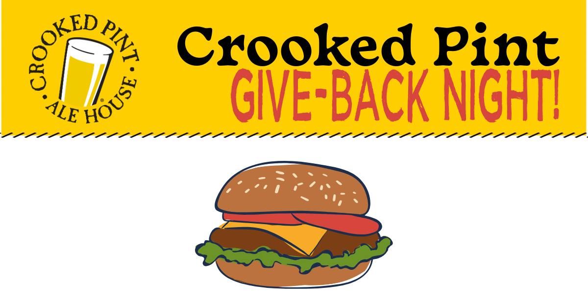 Crooked Pint Give-Back Night!