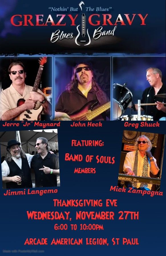 Thanksgiving Eve Bash! Jimmi & Mick Jamming With Greazy Gravy!