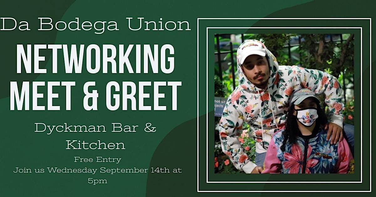 DBU Fashion Week Networking Meet & Greet, Dyckman Bar & Kitchen, New York, 14 September 2022