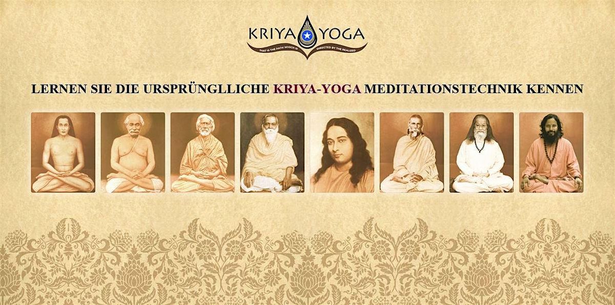 Einf\u00fchrung in den Kriya Yoga - M\u00fcnchen, Deutschland