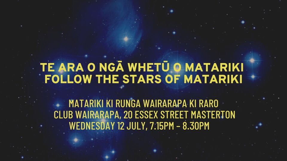 Story-Go-Round - Matariki, Masterton District Library, 12 July 2023
