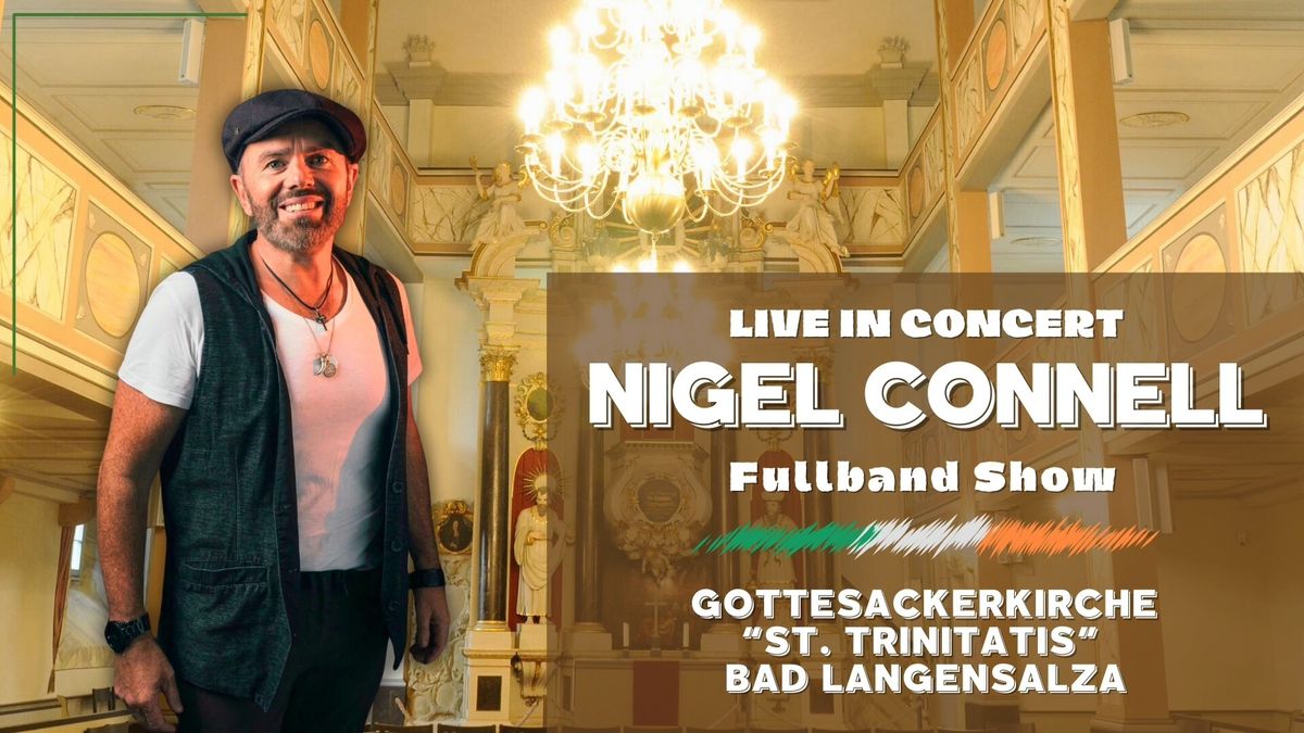 Nigel Connell (IRL) - Band @ Gottesackerkirche "St.Trinitatis" in Bad Langensalza