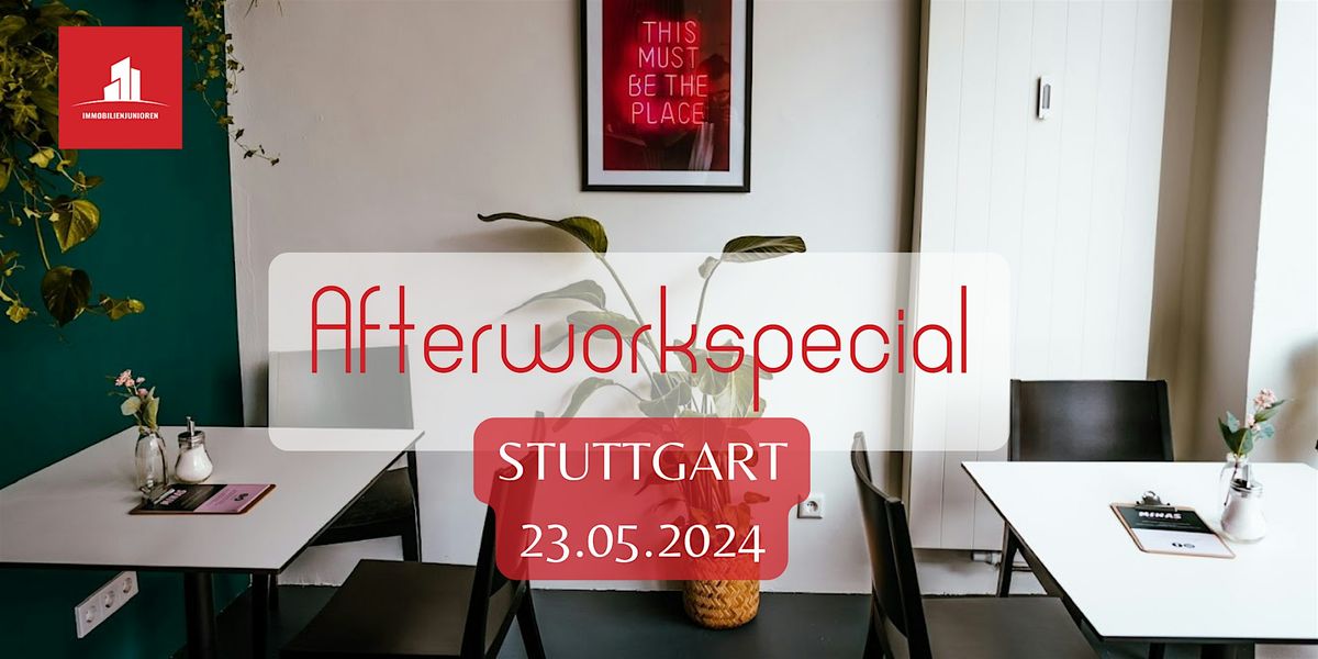 Afterwork Special Sonder - AfA im Wohnungsbau in Stuttgart