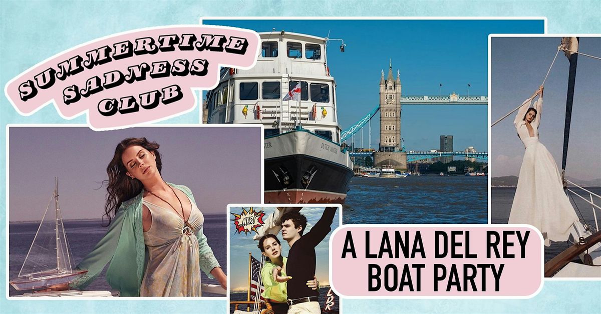 Lana Del Rey Boat Party (London)