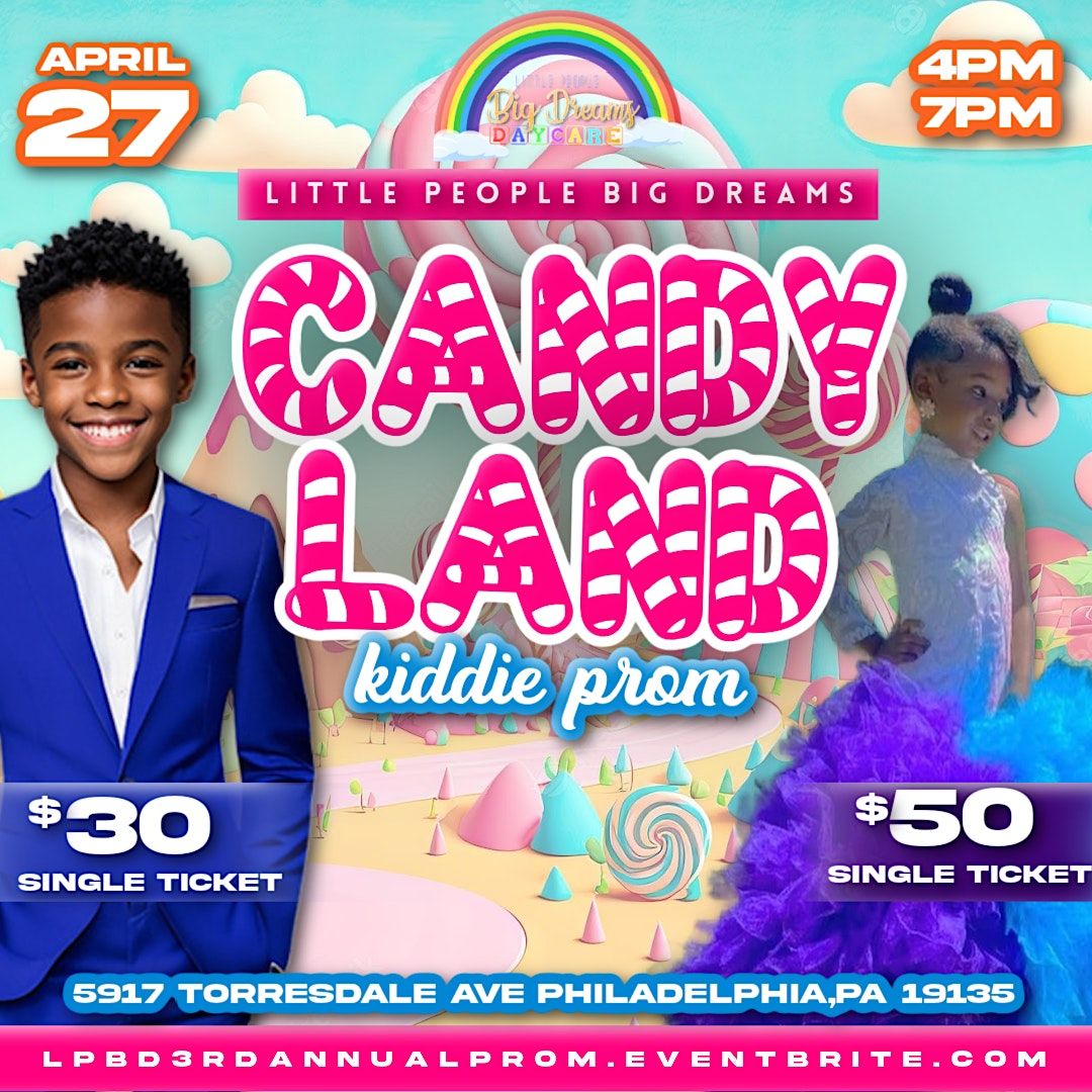 LPBD\u2019s 3rd Annual Kiddie Prom Presents: CandyLand
