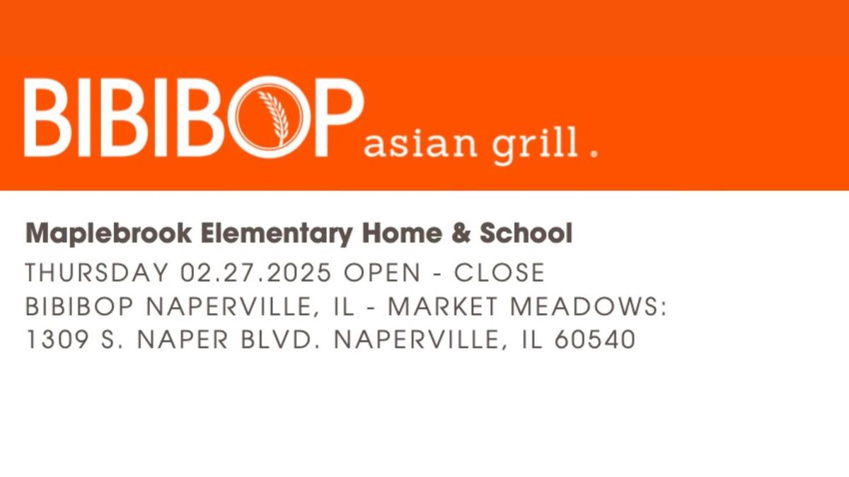 Bibibop Asian Grill Fundraiser 