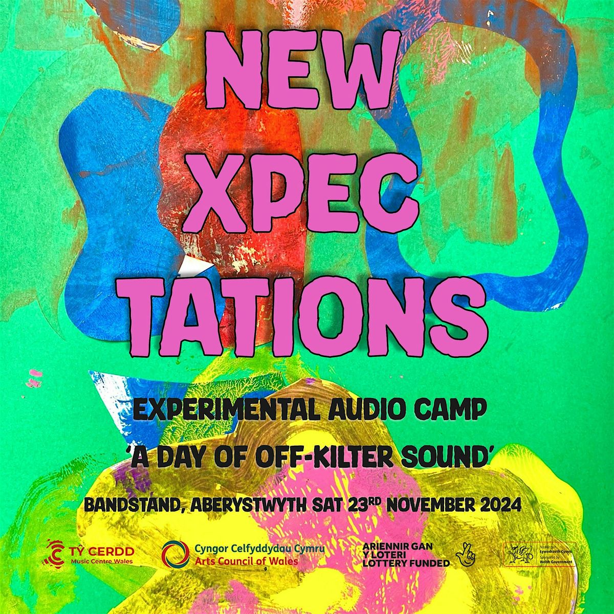 'New Xpectations\u2019 Audio Camp. Bandstand in Aberystwyth on Sat 23rd November