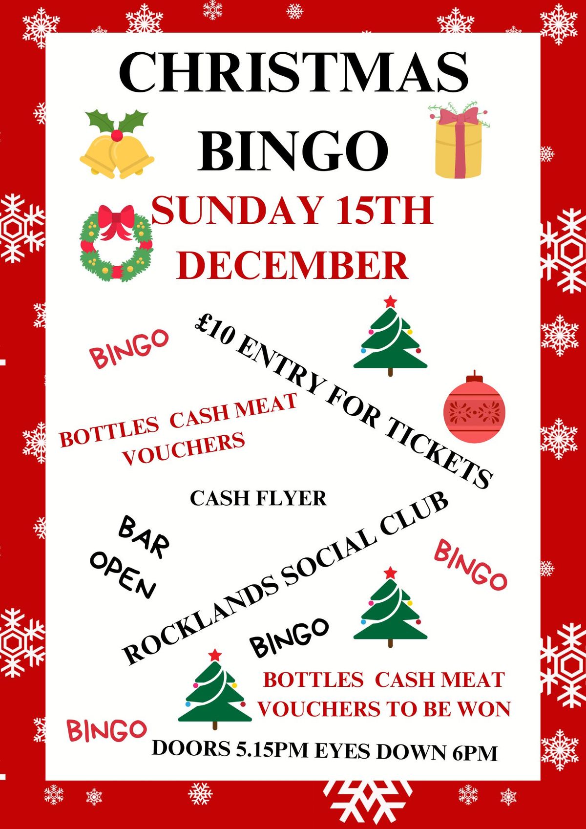 Xmas Prize Bingo 