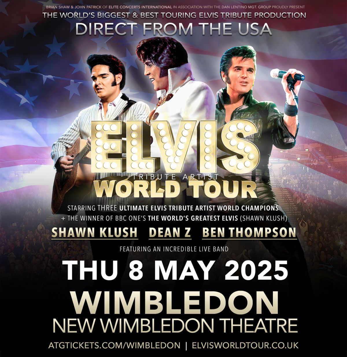 Elvis Tribute Artist World Tour - Wimbledon 