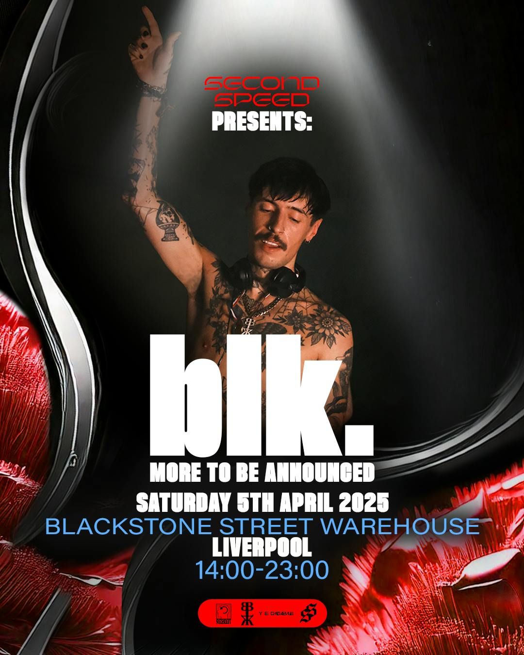 Second Speed presents blk. - Blackstone Street Warehouse, Liverpool