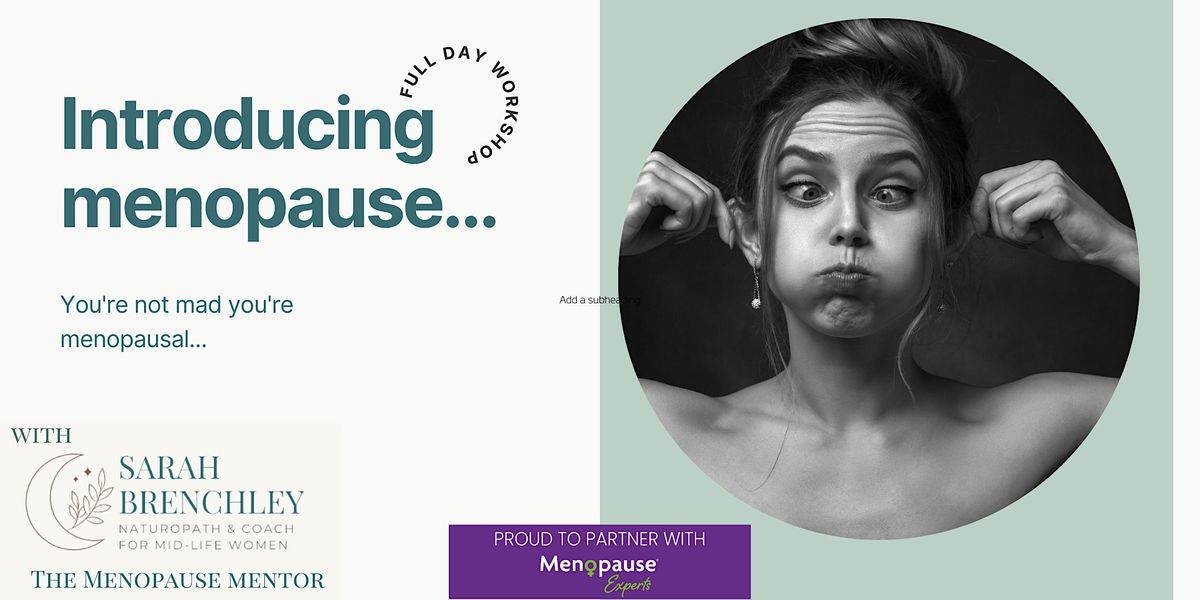 Introducing Menopause..., Beach Haven Community House, Auckland, 1 July 2023