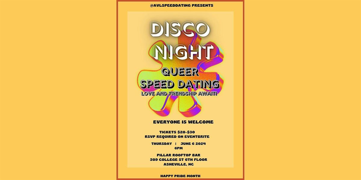 DISCO NIGHT QUEER SPEED DATING